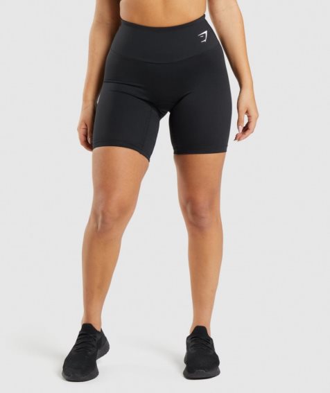 Women's Gymshark Training Cycling Shorts Black | CA N7AD58